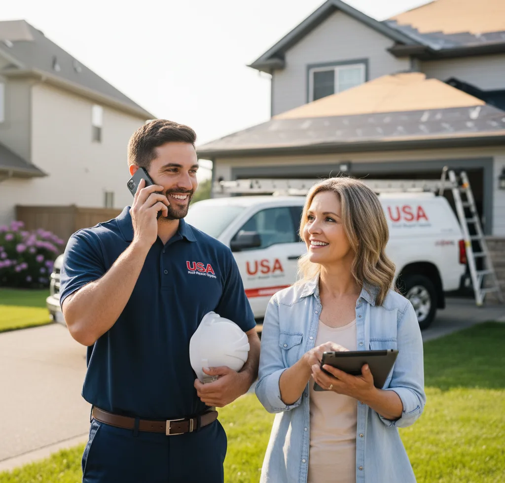 USA Roof Repair Experts customer support in Kalamazoo